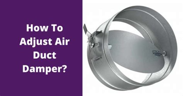 What is an air duct damper?