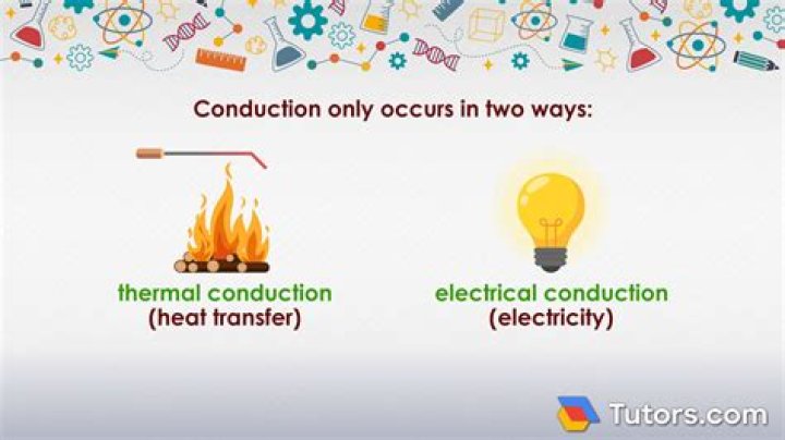 What is an engineered example of conduction?