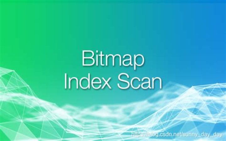 What is bitmap index scan