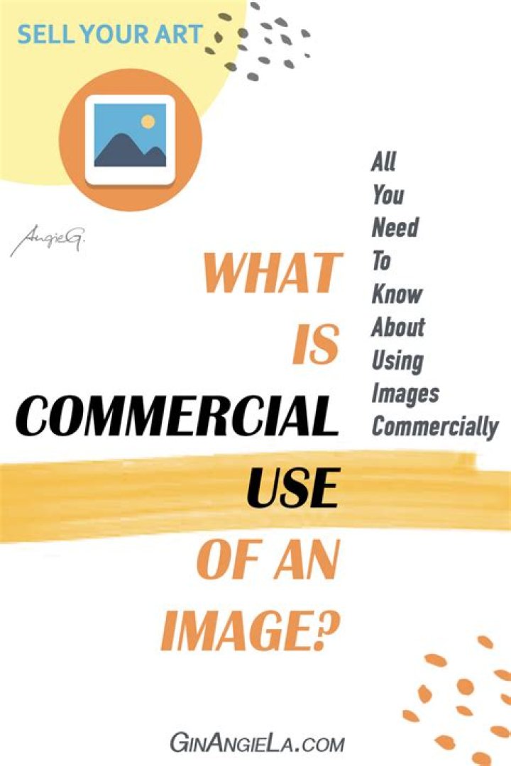 What is commercial use of photos?