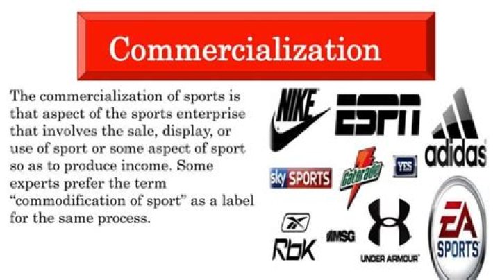 What is Commercialisation sport?