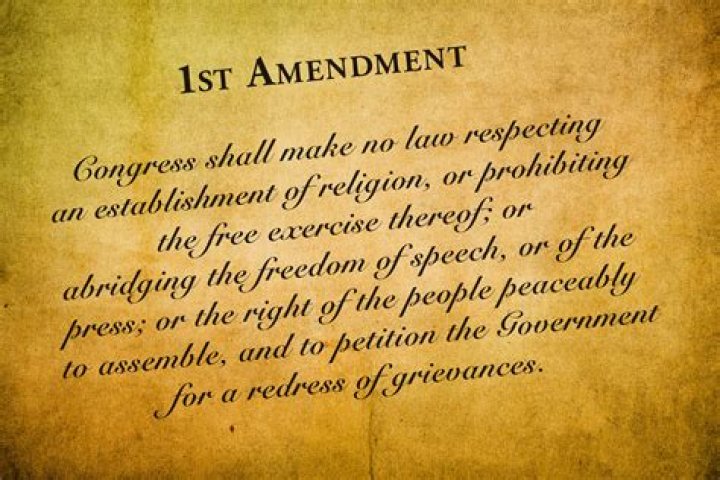 What is covered under the First Amendment?