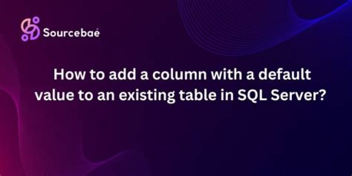 What is default value in SQL Server