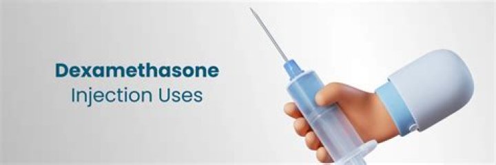 What is dexamethasone injection used for