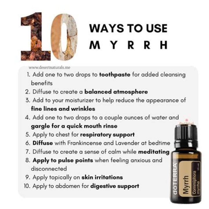 What is Doterra myrrh used for