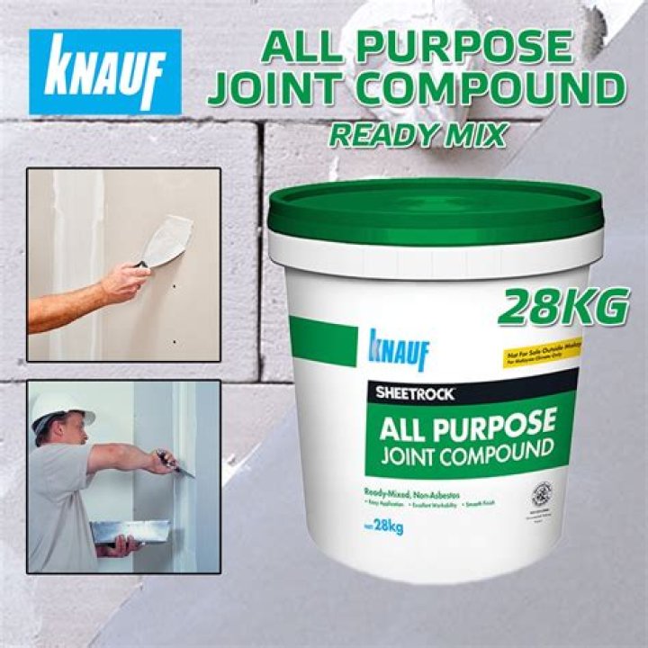 What is drywall joint compound made of?
