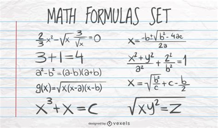 What is importance of mathematical formula?