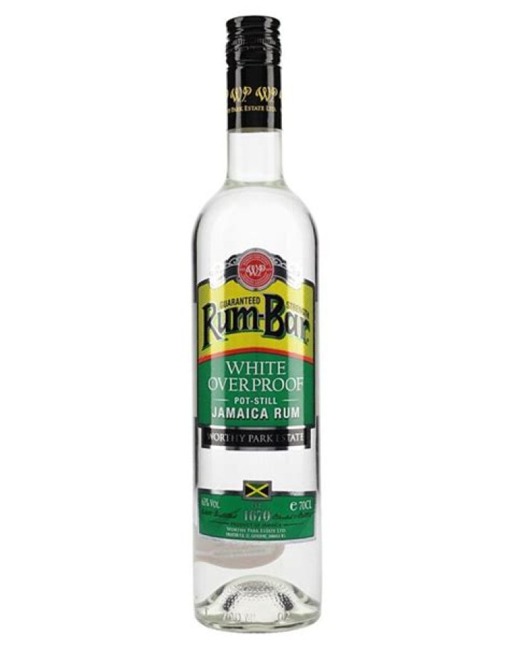 What is Jamaican white rum made from?