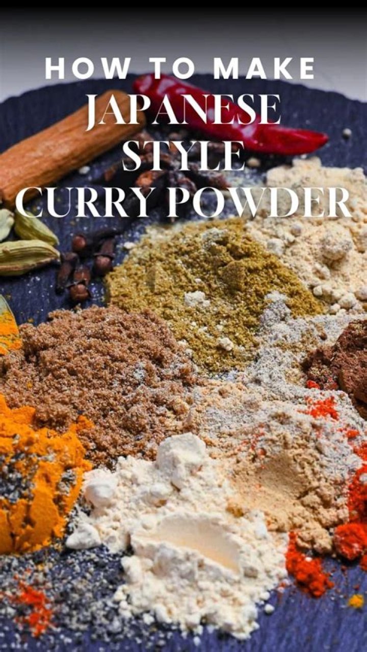 What is Japanese curry powder made of?