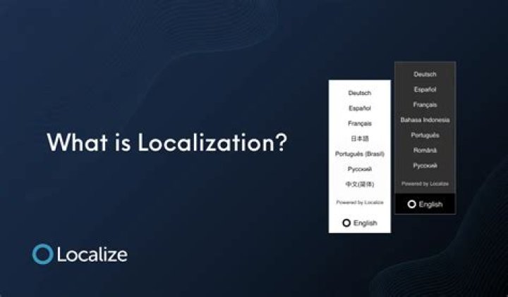 What is localization JavaScript