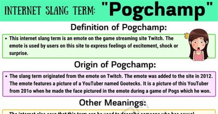 What is meant by PogChamp?
