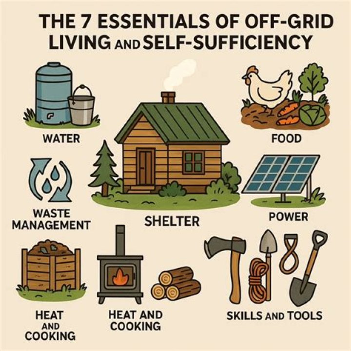 What is needed for off grid living