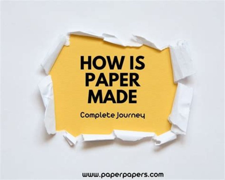 What is paper made?