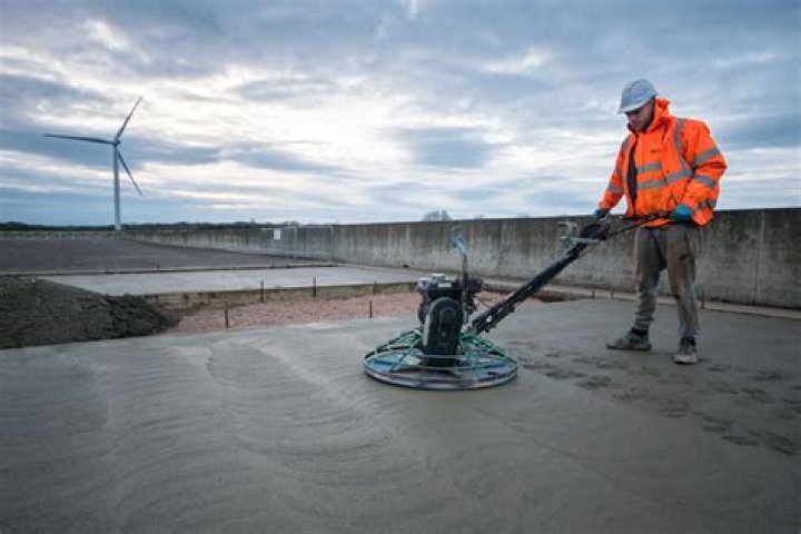 What is power float concrete