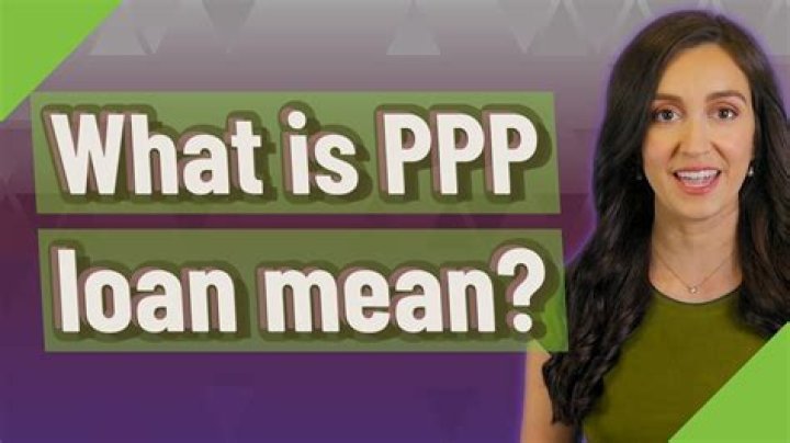 What is PPP mean?
