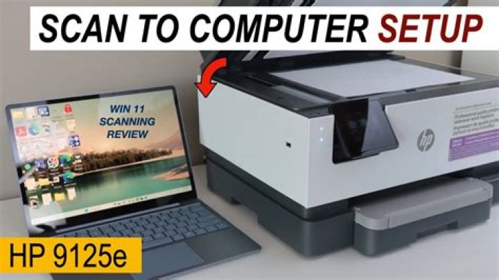 What is scan to computer HP?