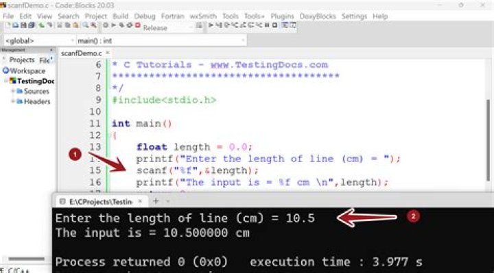 What is Scanf in Python?