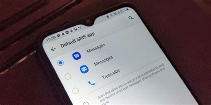 What is SMS messaging on Android?
