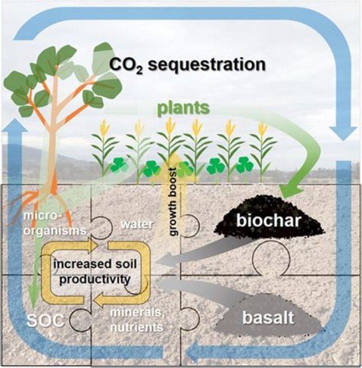 What is soil sequestration?