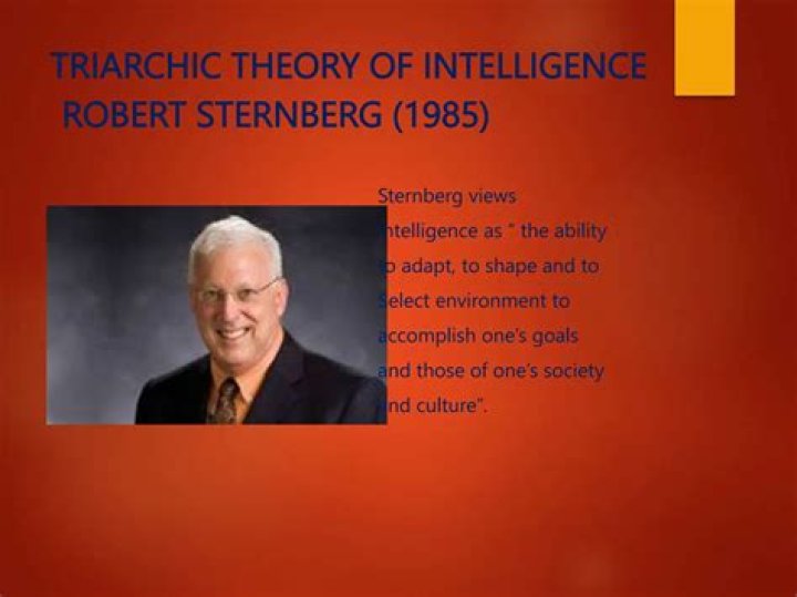 What is Sternberg triarchic theory of intelligence?