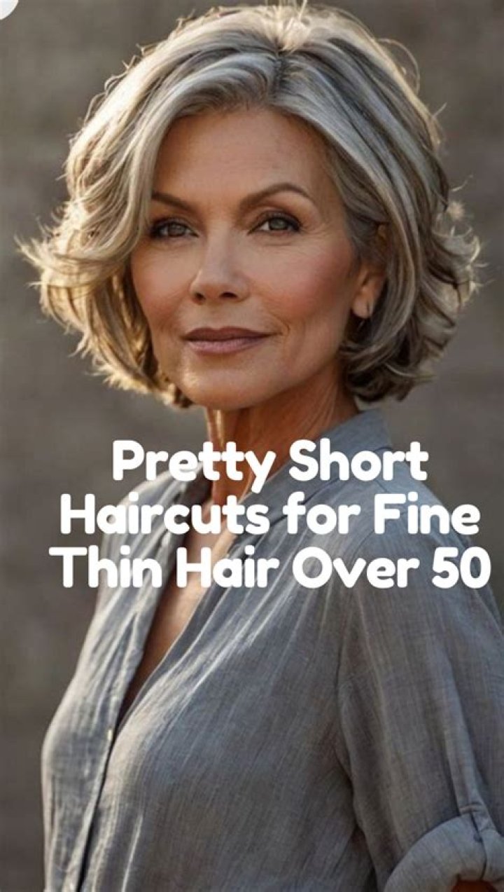 What is the best hairstyle for over 50 fine hair?