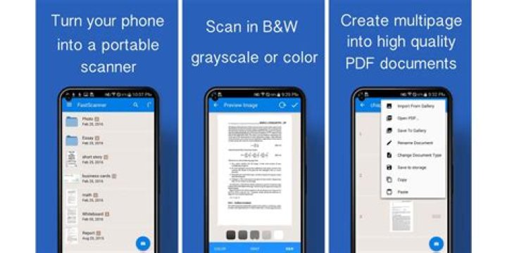 What is the best mobile scanner app?