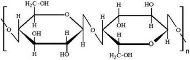 What is the chemical structure of cotton