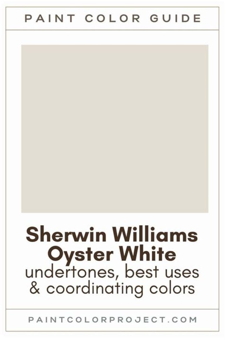 What is the color oyster white
