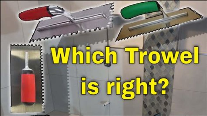 What is the correct way to apply thinset with a trowel?