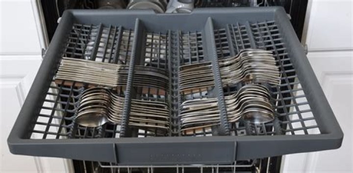 What is the correct way to put cutlery in a dishwasher?