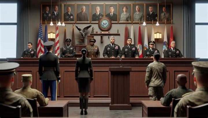 What is the difference between a military tribunal and a civilian court?