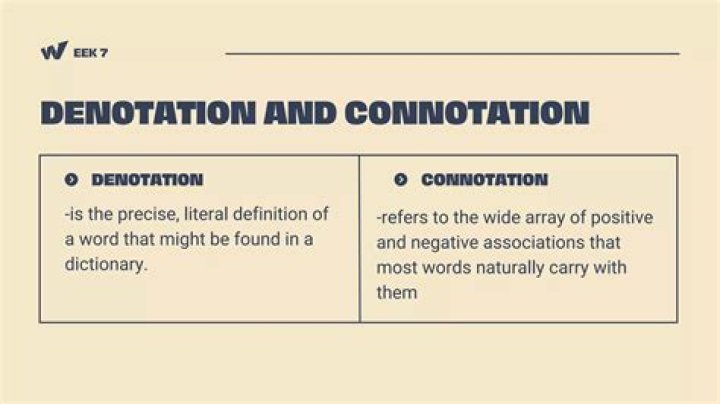 What is the difference between denotation and connotation examples?