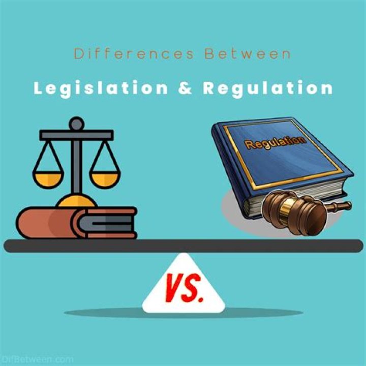 What is the difference between regulation and legislation?