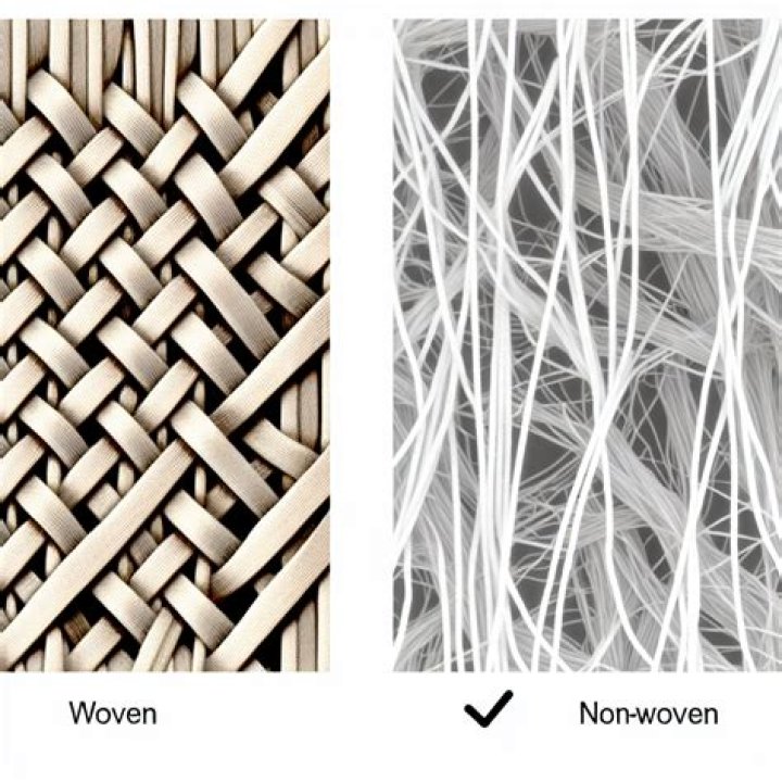 What is the difference between woven and non woven?