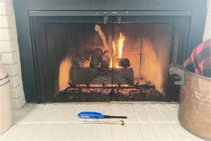 What is the fan for on a gas fireplace?