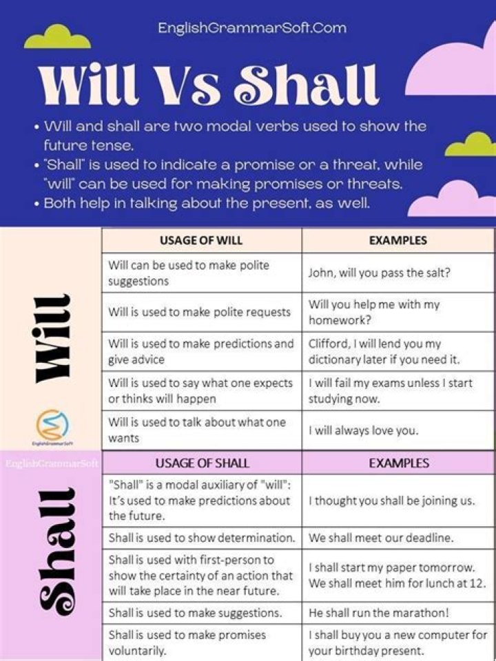 What is the function of shall?