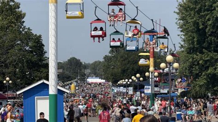 What is the Iowa State Fair known for?