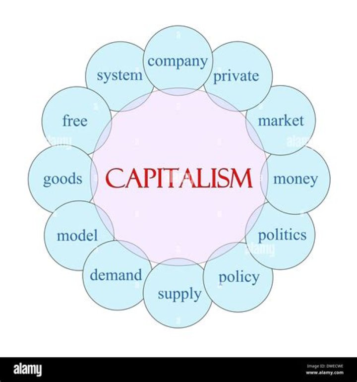 What is the market capitalism model?