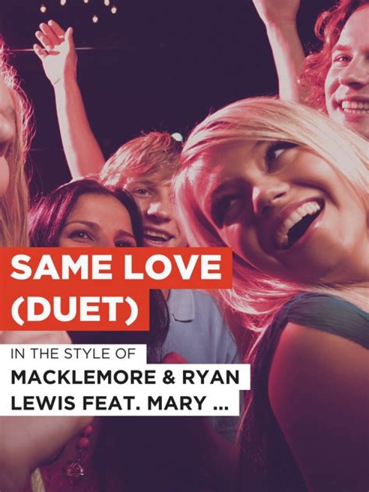 What is the meaning of the song Same Love by Macklemore?
