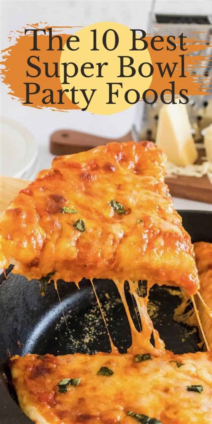 What is the number one food eaten at Super Bowl parties?