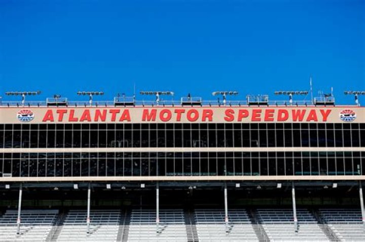 What kind of track is Atlanta Motor Speedway?