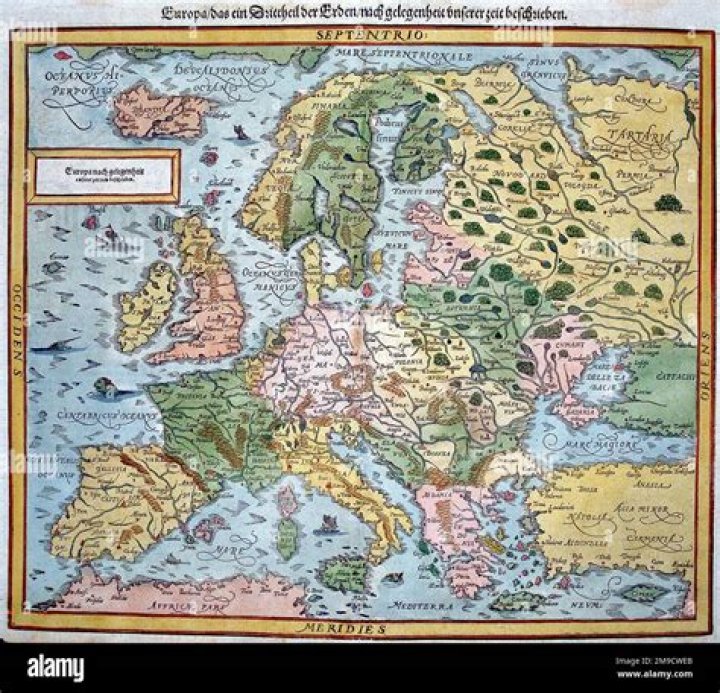 What major events happened in the 16th century in Europe?