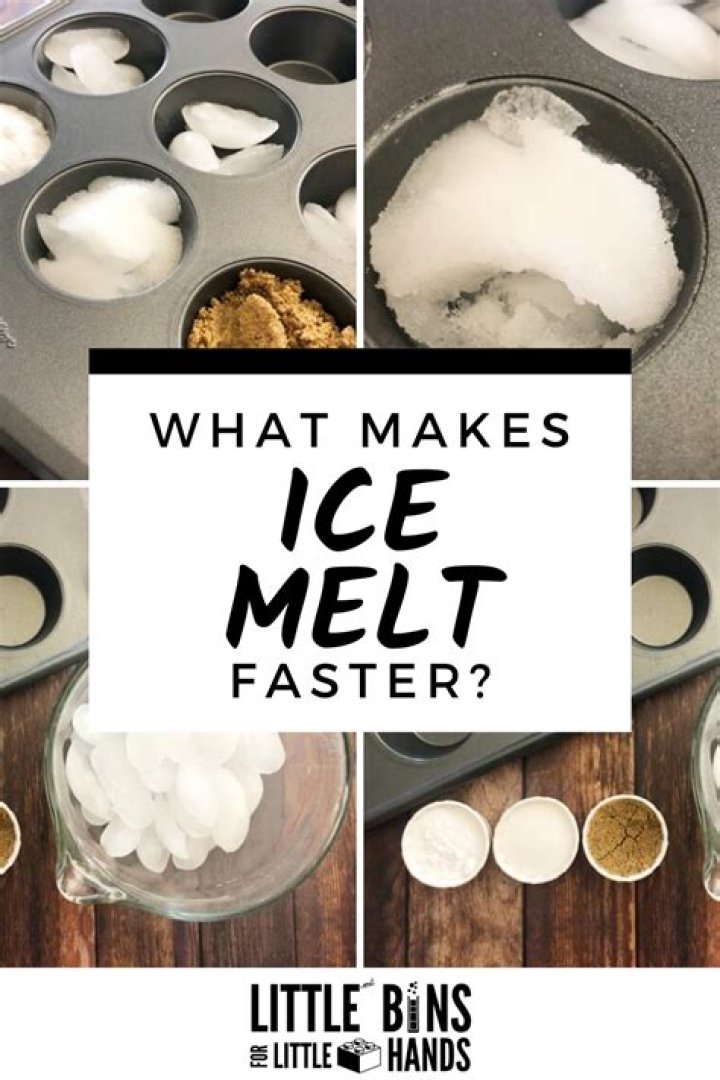 What makes ice cream melt slower?
