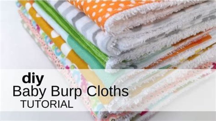 What material is used to make burp cloths