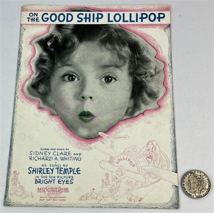 What movie does Shirley Temple sing on the Good Ship Lollipop?