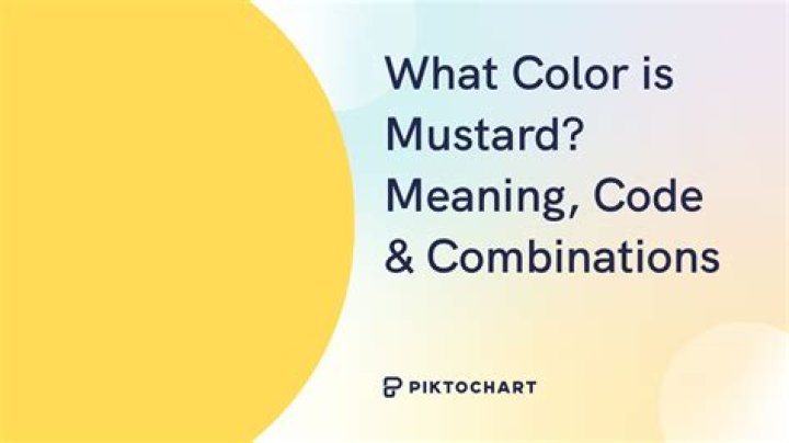 What mustard means?