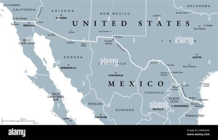 What river forms part of the border between the United States and Mexico?