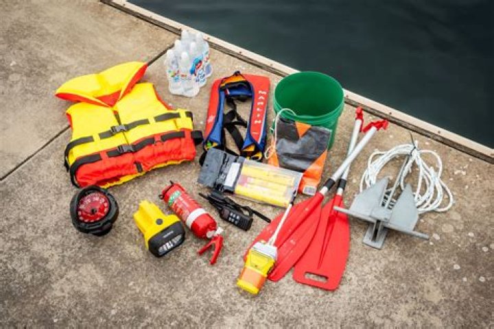 What safety equipment is required on a dinghy?