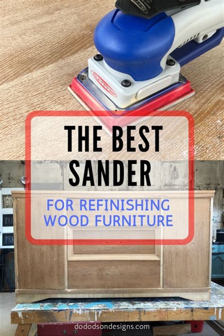 What sander is best for furniture