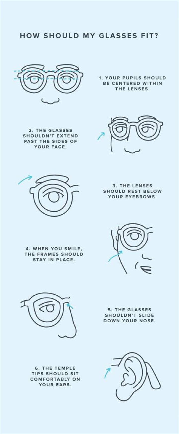 What should I do if I lose my glasses?